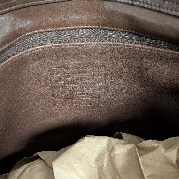 🤎 Vintage 90's Coach #4140 Soho Waverly Lafayette Shoulder Satchel Hobo Bag - Picture 12 of 16